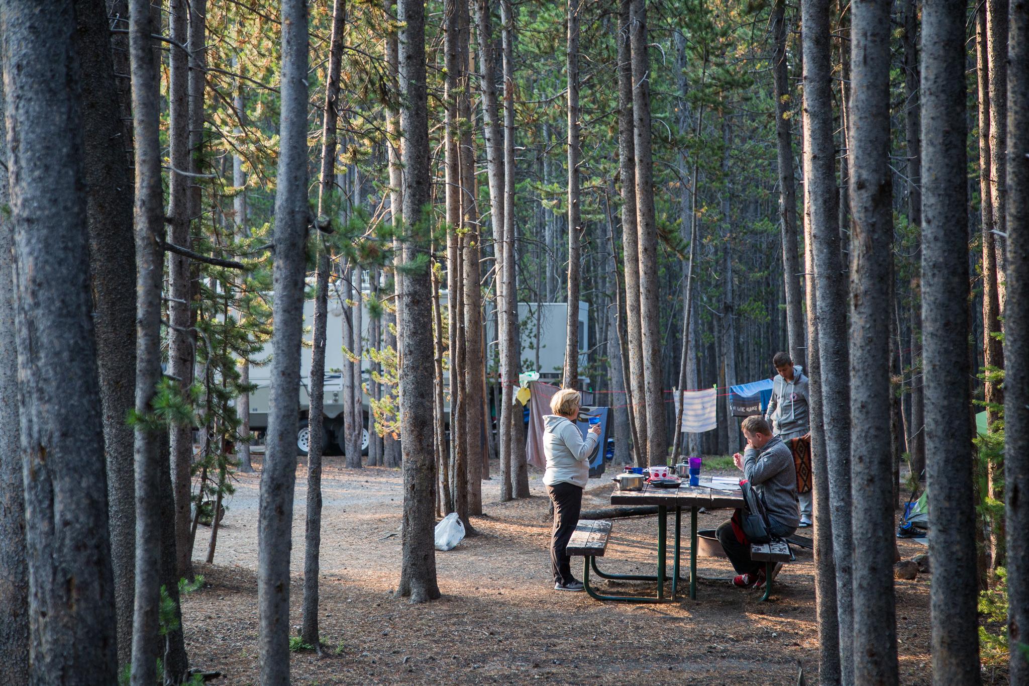 Canyon Campground - Yellowstone National Park (U.S. National Park
