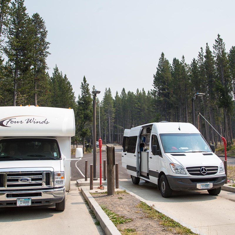 Canyon Campground Yellowstone National Park U S National Park Service