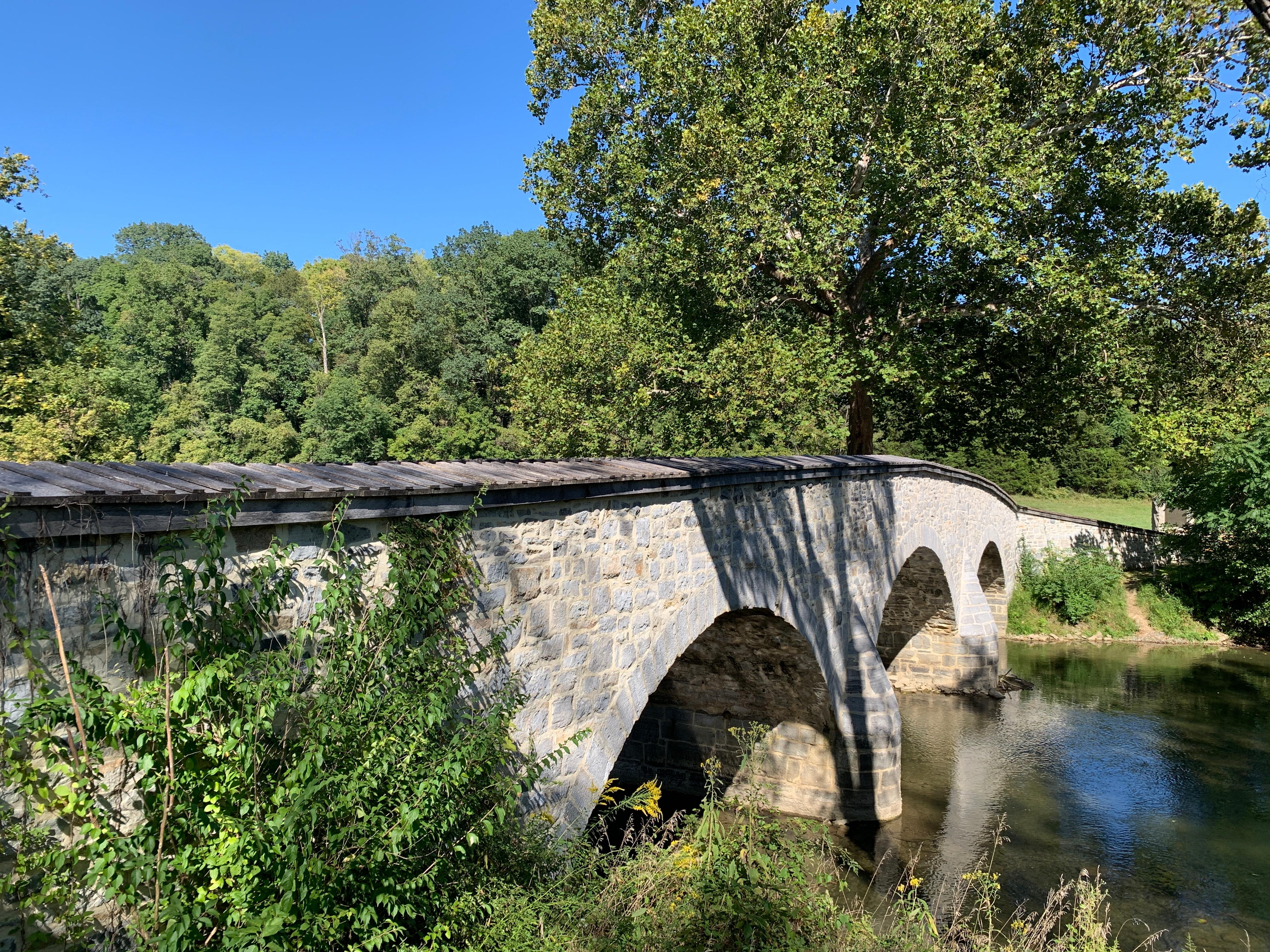 stone bridge over antietam creek