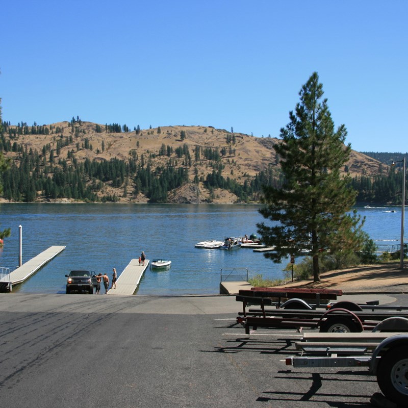 Porcupine Bay Campground Lake Roosevelt National Recreation Area U S National Park Service