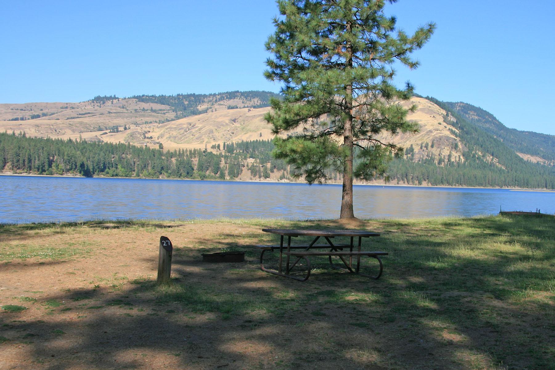 Evans Campground Lake Roosevelt National Recreation Area U S National Park Service