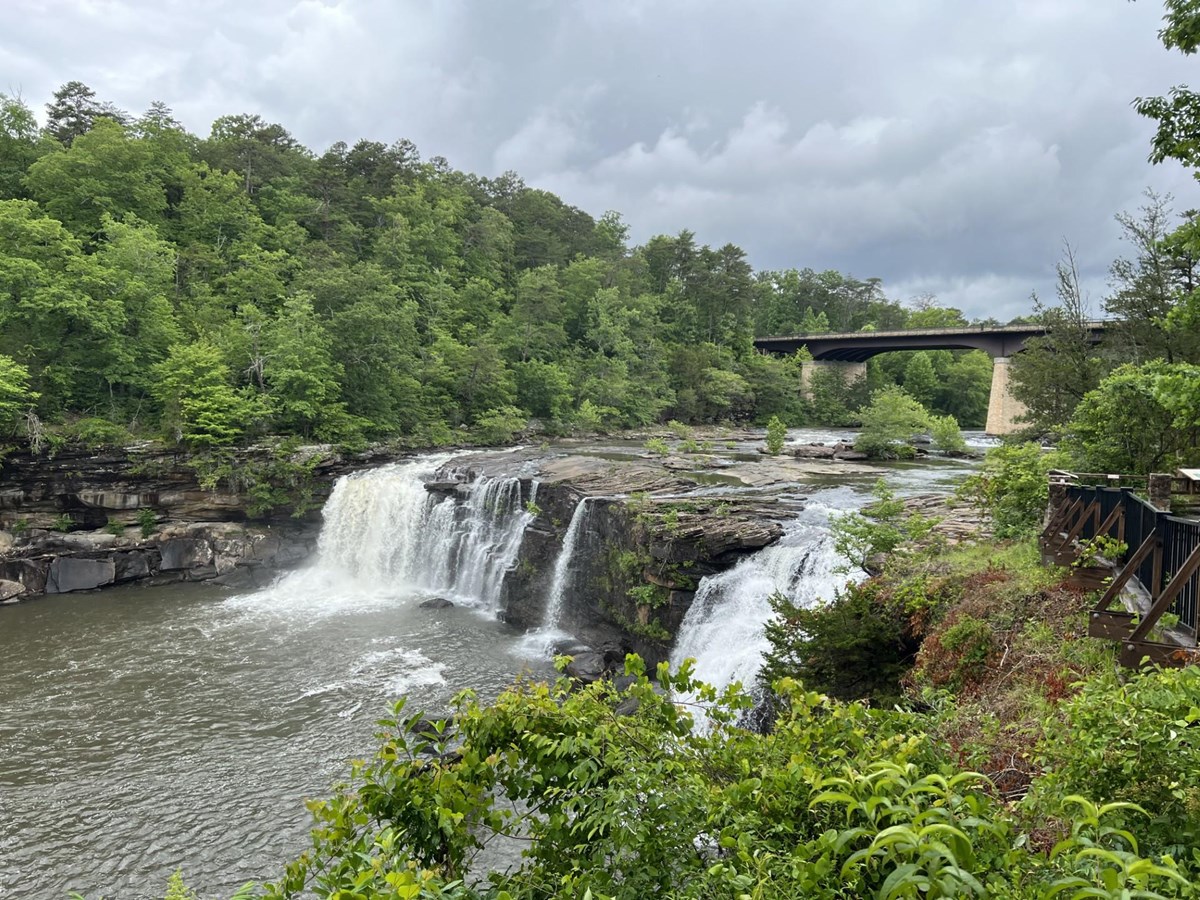 Little River Falls & Blue Hole (free day use)