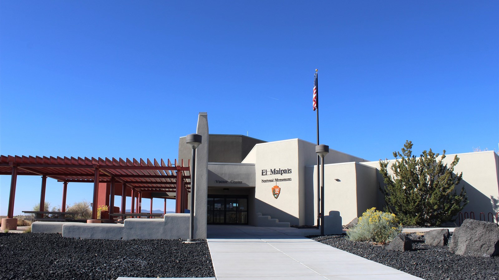 El Malpais Visitor Center photo from the official site