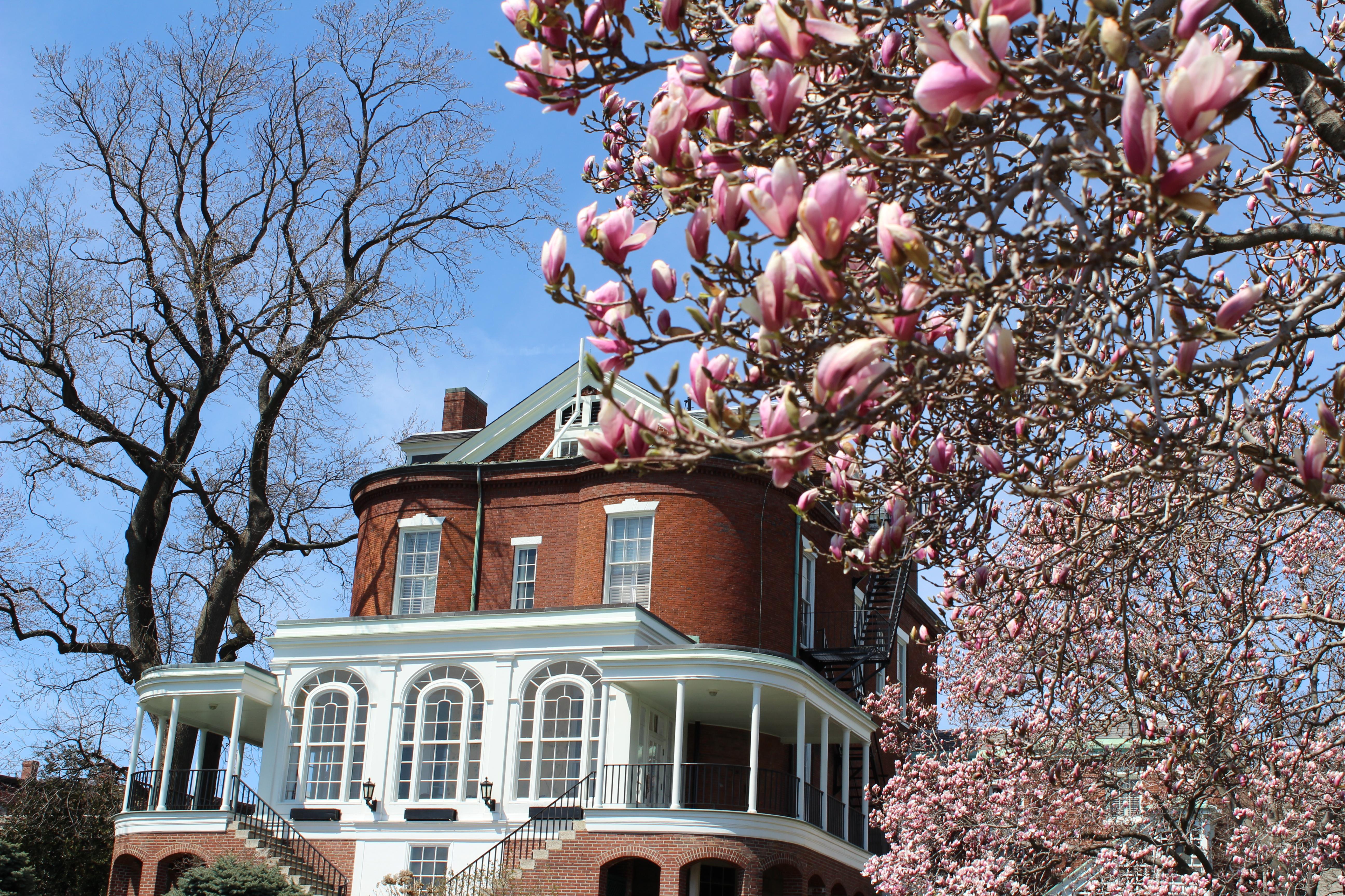 Commandant's House in Spring