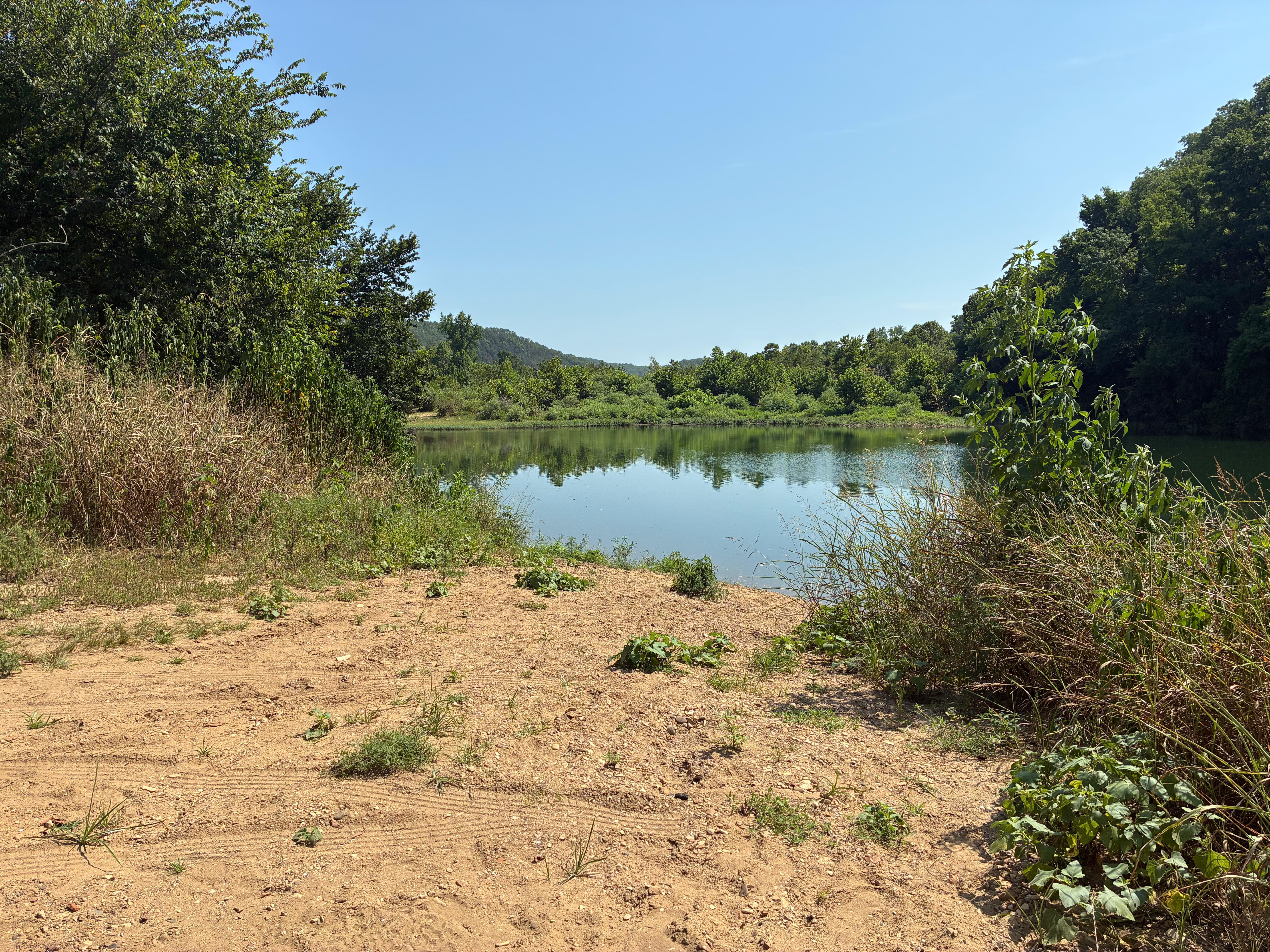 River access at Woolum