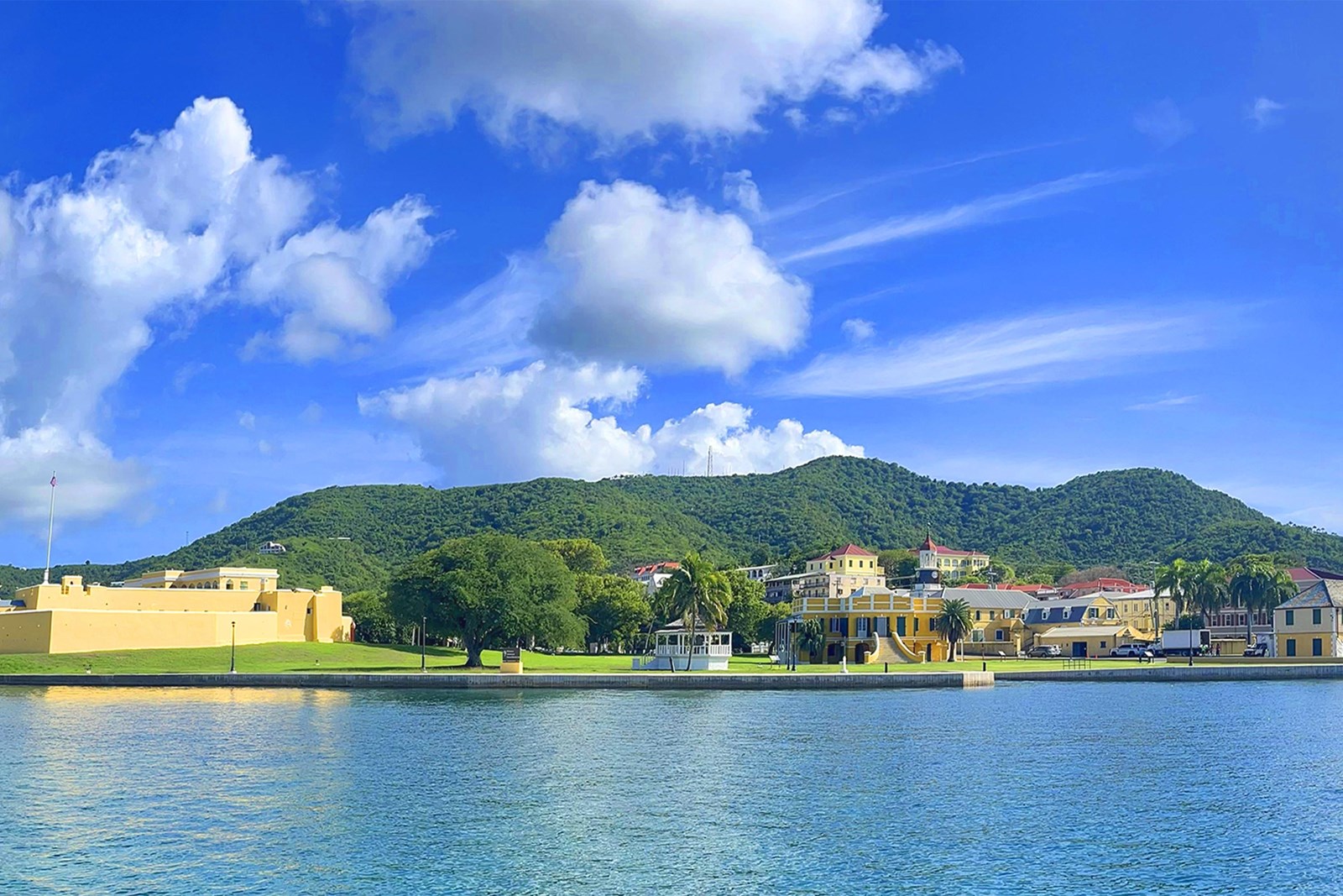 View of the Christiansted NHS complex