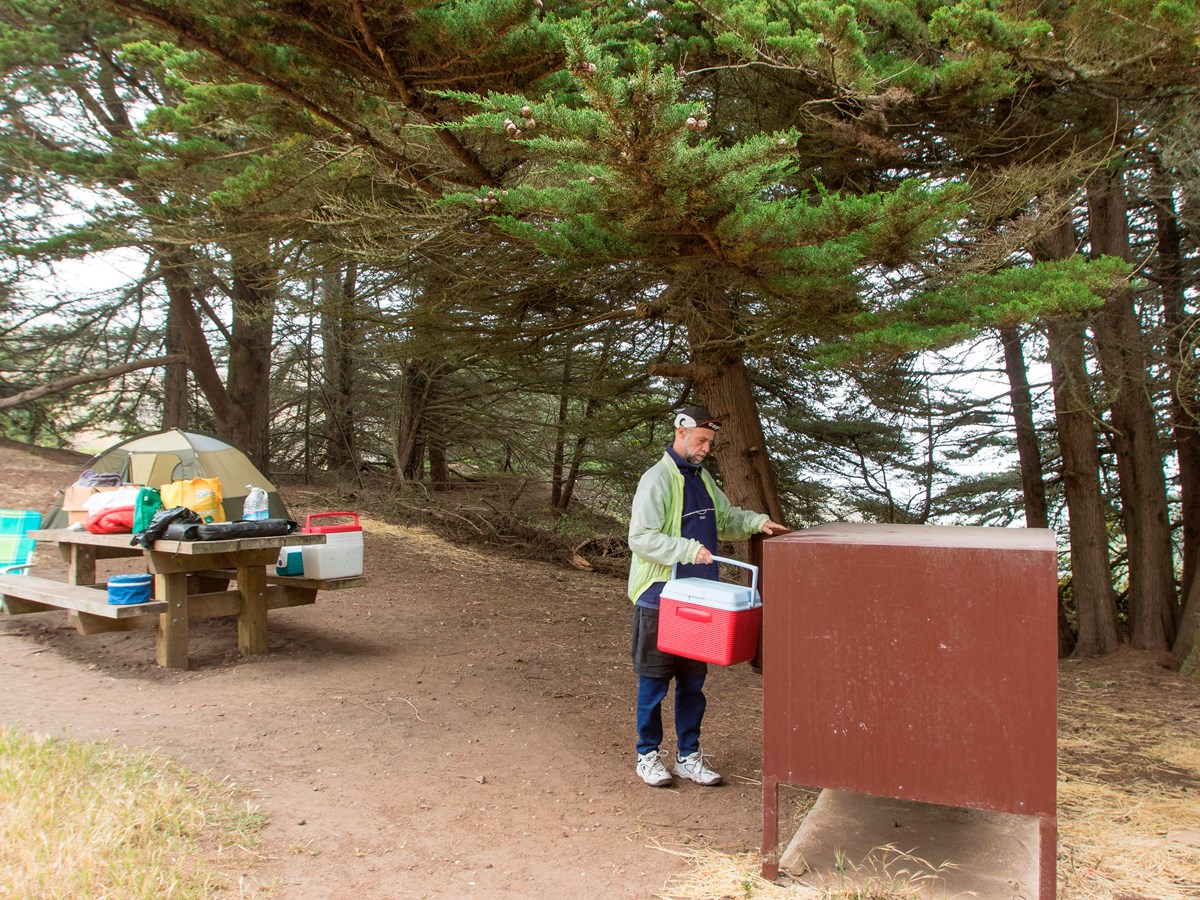 Camping Golden Gate National Recreation Area National Park