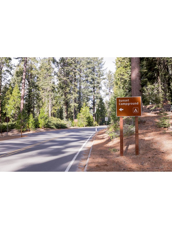 Sunset Entrance Sign