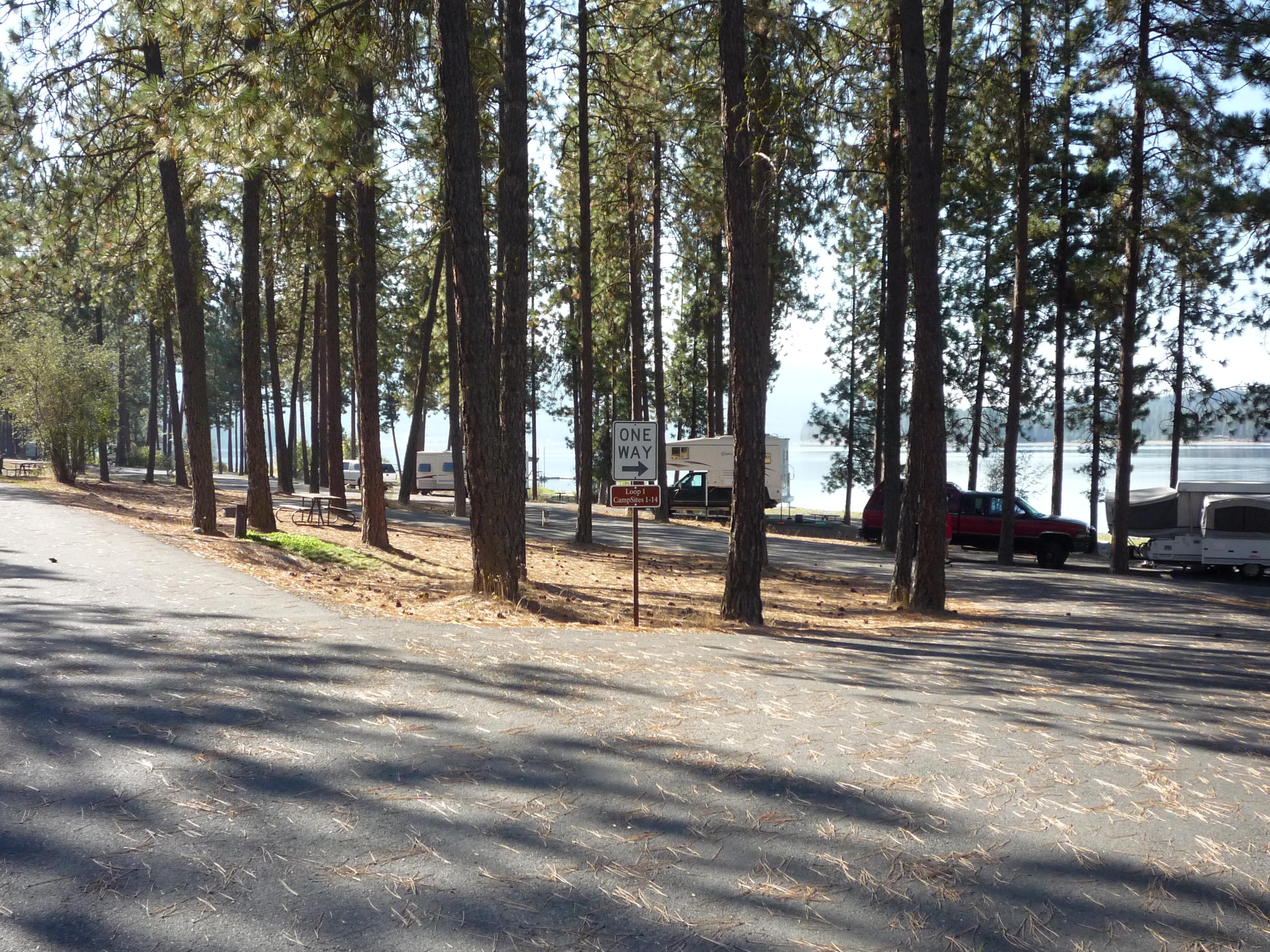 Gifford Campground Lake Roosevelt National Recreation Area (U.S