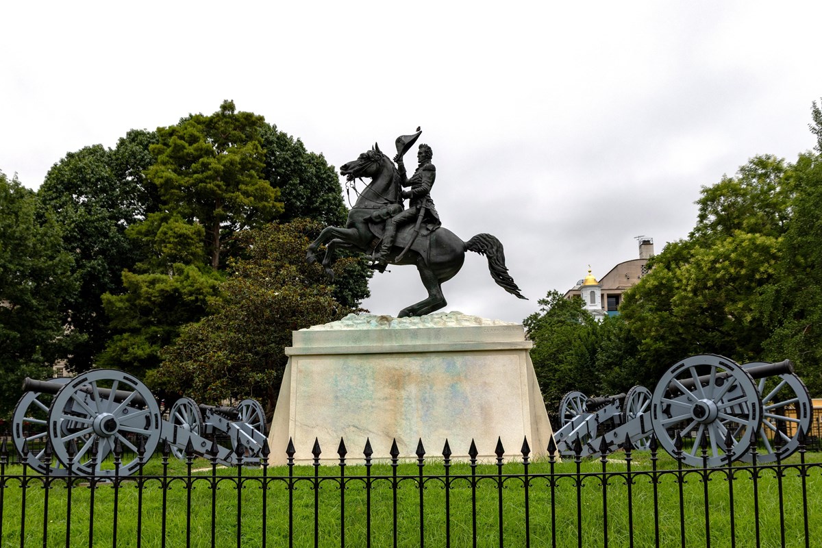 General Andrew Jackson Statue in Lafayette Park