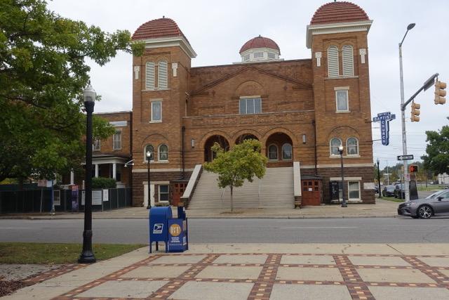 Colored Photo of the front of the 16th St. Baptist Church