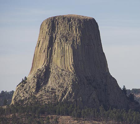 Devils Tower from a distance Devils Tower from a distance