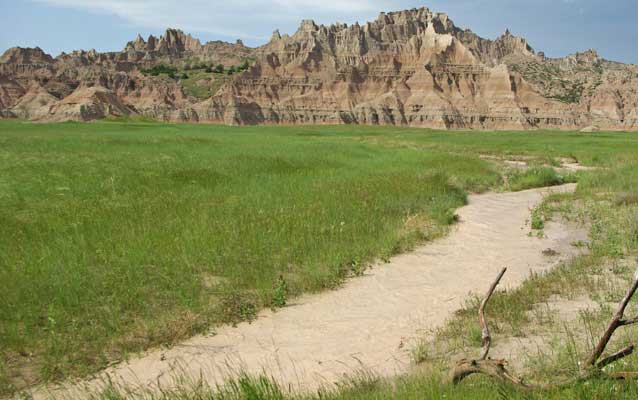 Run-off and Buttes Run-off and Buttes