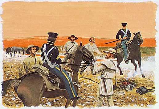 Men on horses Men on horses