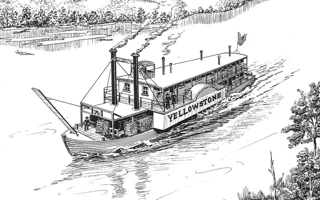 1800s River Transportation - Fort Union Trading Post ...