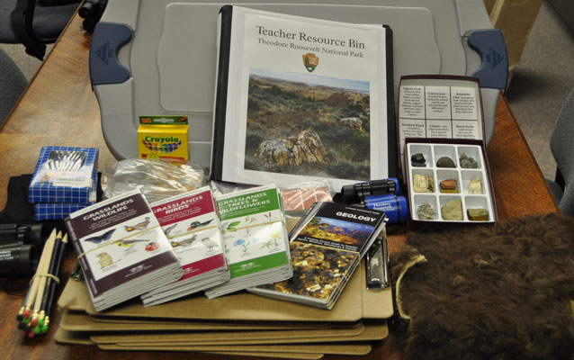 Supplies in our Teacher Resource Bin