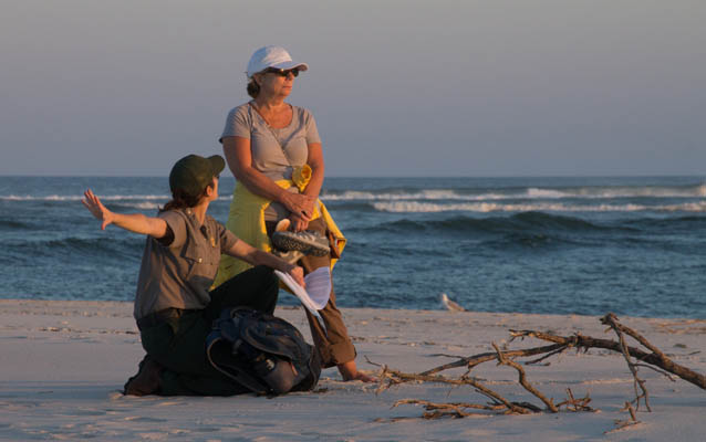 A park ranger describes the formation and evolution of the breach at Old Inlet on Fire Island. A park ranger describes the formation and evolution of the breach at Old Inlet on Fire Island.