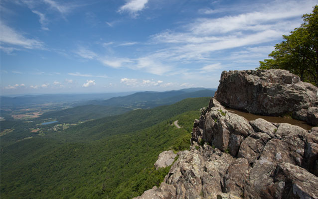 View overlooking Little Stoney Man View overlooking Little Stoney Man