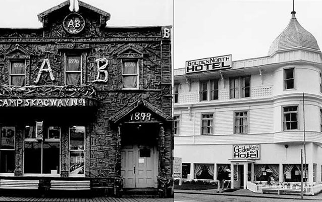 Arctic Brotherhood Hall and Golden North Hotel