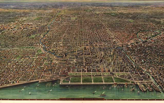 Chicago, central business section