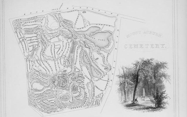 Mount Auburn Cemetery, 1848