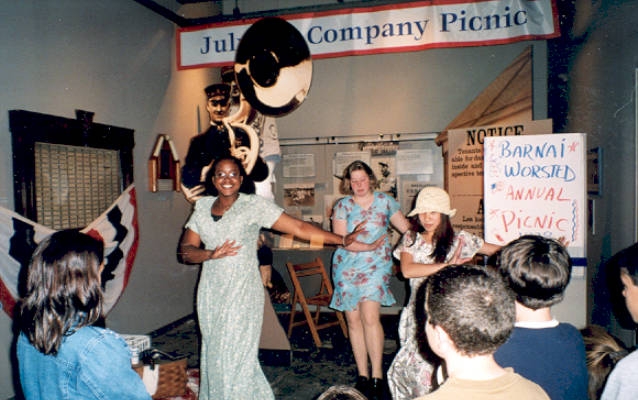 Students perform at Museum of Work and Culture Students perform at Museum of Work and Culture