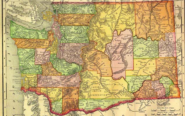 Map of Washington State
