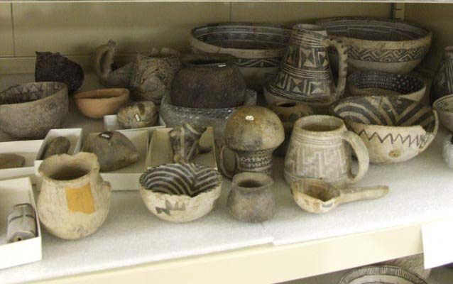 Pottery in Museum Collection