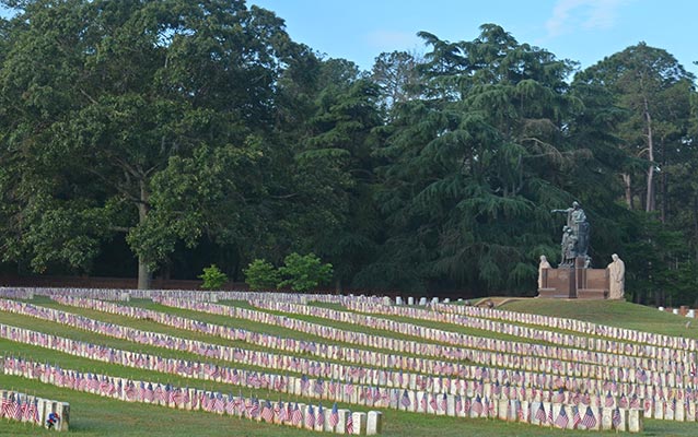 The graves of August 1864