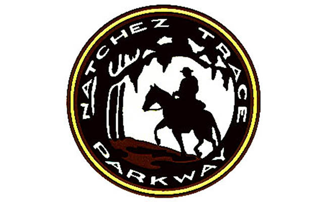 The Postman Rider logo is a symbol of the Natchez Trace Parkway The Postman Rider logo is a symbol of the Natchez Trace Parkway