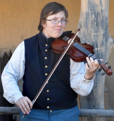 Young man playing violin Young man playing violin