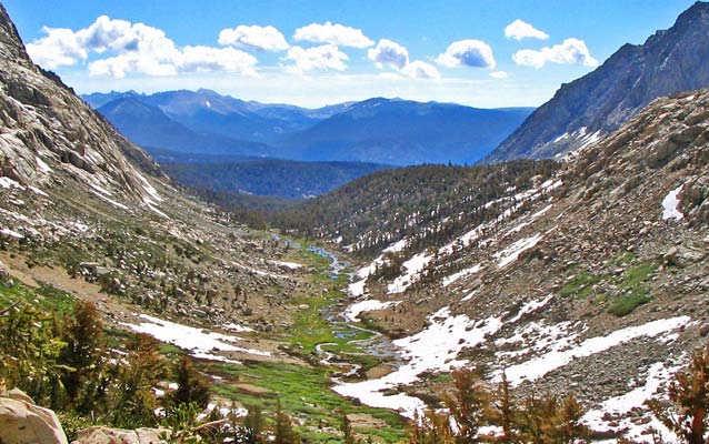 A river flows through Sequoia and Kings Canyon National Parks. A river flows through Sequoia and Kings Canyon National Parks.