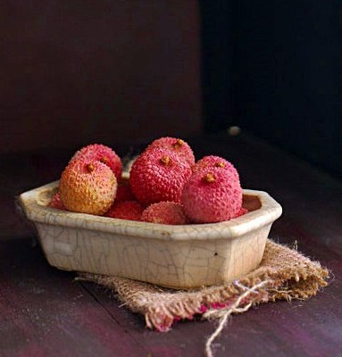 The lychee is a popular fruit from tropical and subtropical parts of Asia, but is now available in many parts of the world. The lychee is a popular fruit from tropical and subtropical parts of Asia, but is now available in many parts of the world.