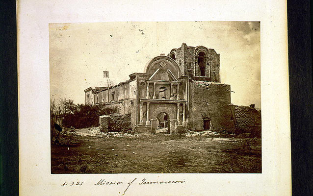 historic photograph of church facade