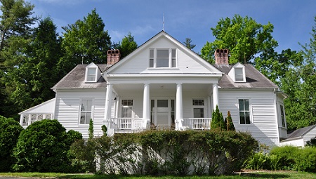 Color Photo of Carl Sandburg's Historic Home