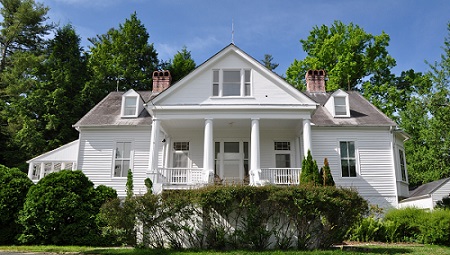 Color Photo of Carl Sandburg's Historic Home Color Photo of Carl Sandburg's Historic Home