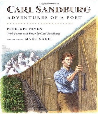 Book Cover Image of Carl Sandburg Adventures of a Poet by Penelope Niven
