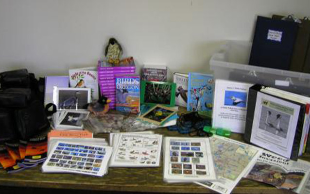 The bird traveling trunk