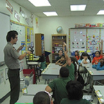 Rangers go out to schools and the community