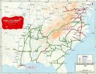 Historic Map, Railroads of the Confederacy