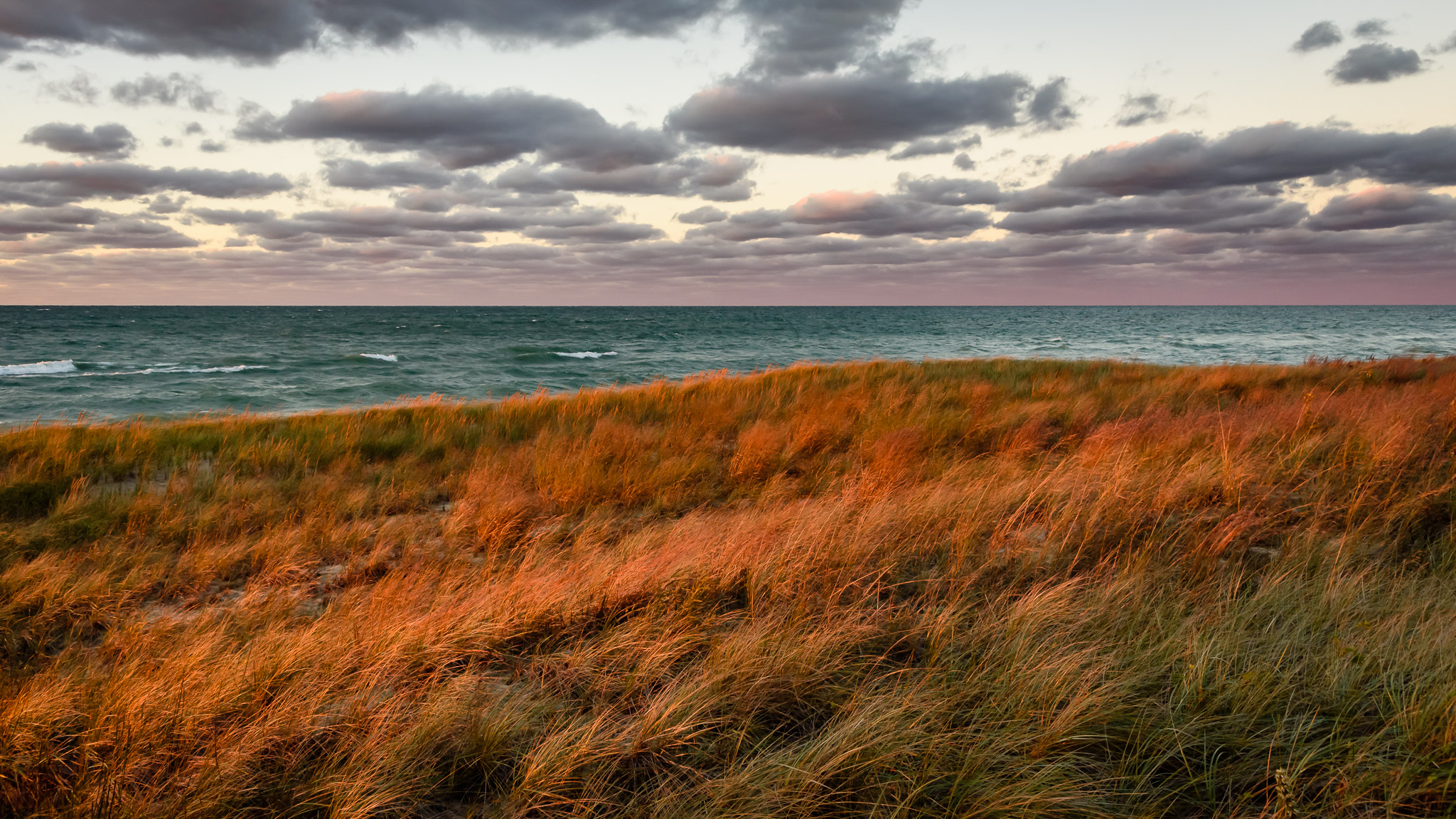 Lake Michigan Sunset Lake View 2018