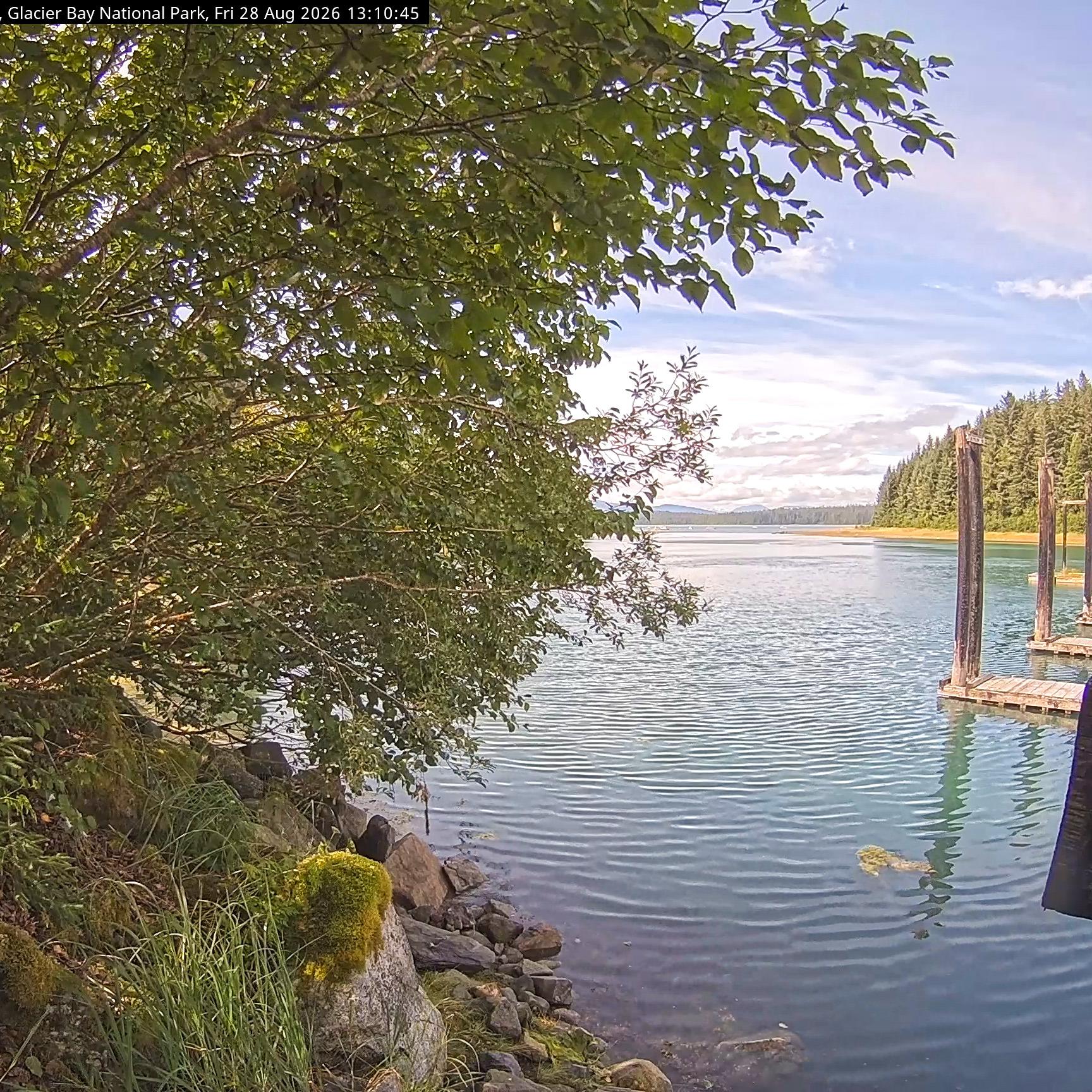Bartlett Cove Lagoon and Fairweather Range