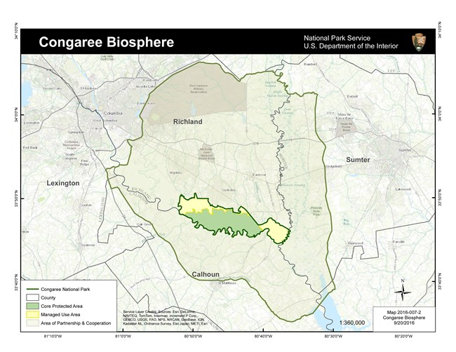 Biosphere Zonation Map
