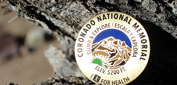 I Hike for Health pin for Coronado National Memorial I Hike for Health pin for Coronado National Memorial