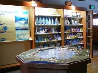 NHA bookstore in Steel Visitor Center