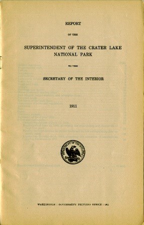 Park Superintendent's report for 1911