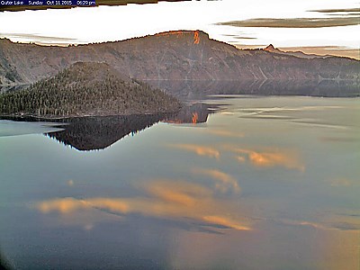 Sample Image from the Crater Lake Webcam