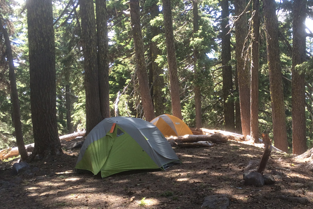 Backcountry Camping by Mirror Lake & Crater Lake