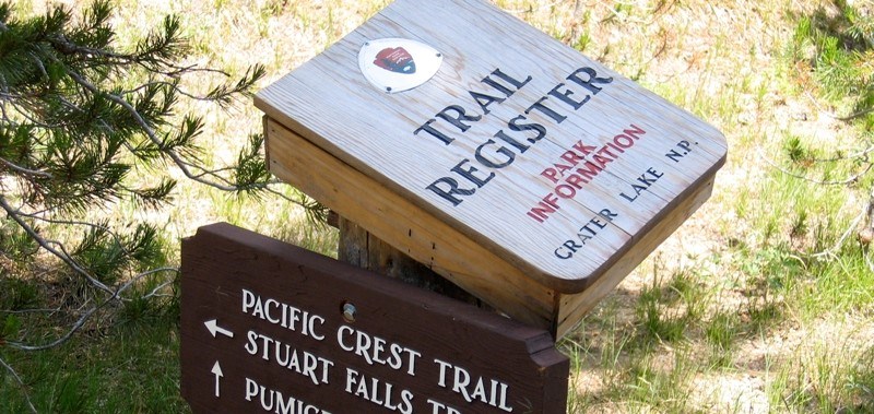 PCT Trail Register Box