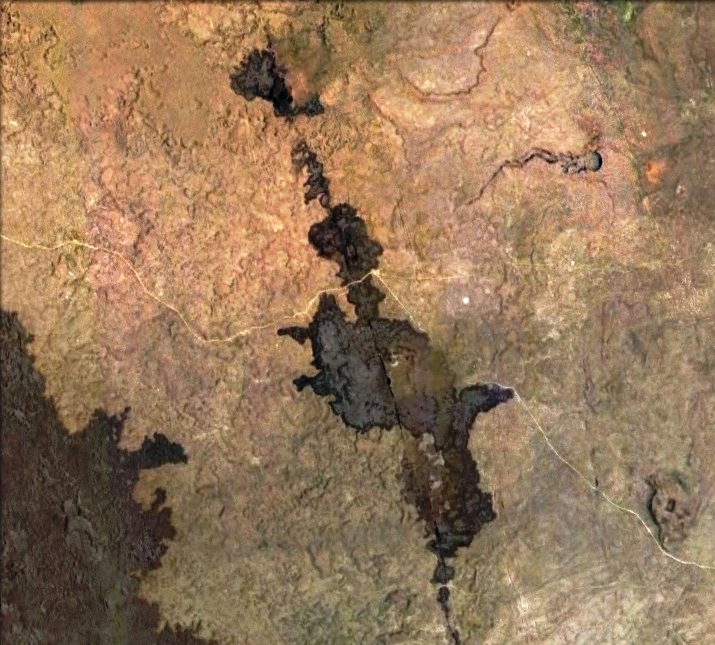 lava flow from a rift